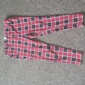 Terra & Sky Red Plaid Jeggings
